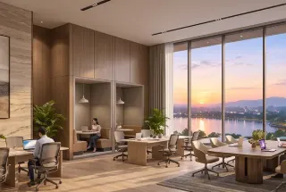 Co-working Spaces at Urbanrise The Living Wave