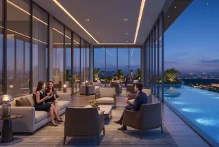 Sky Lounge at Urbanrise The Living Wave